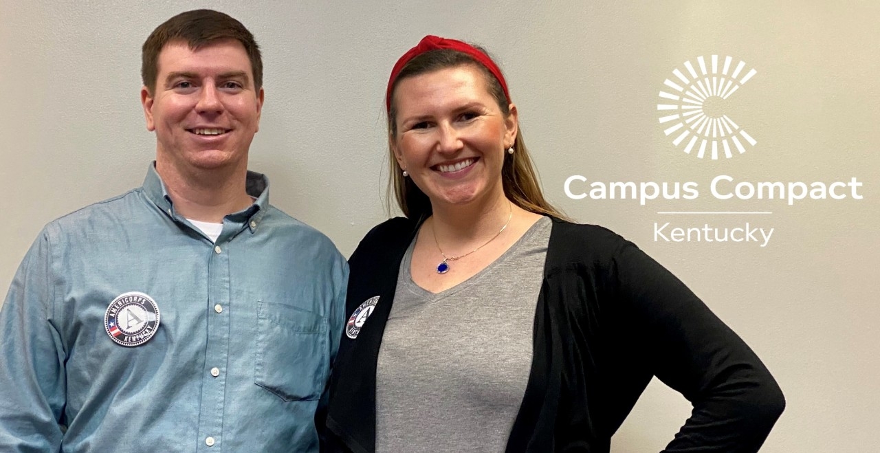 Kyle Dorriere and Tori Vogelgesang