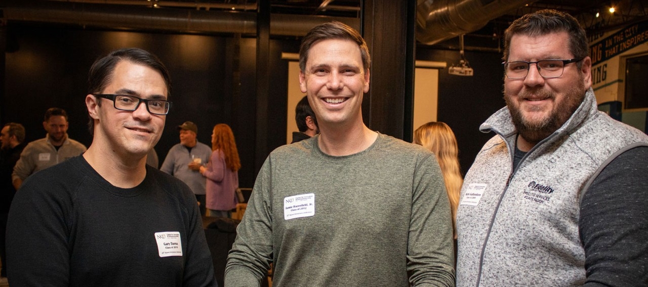 Gary Darna ('10), Jamie Hazenfield, Jr. (;12), Mark Gallondorn ('09)