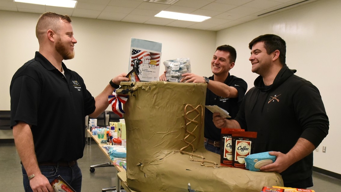 Veterans Resource Station Donates to NKU Alumni Overseas