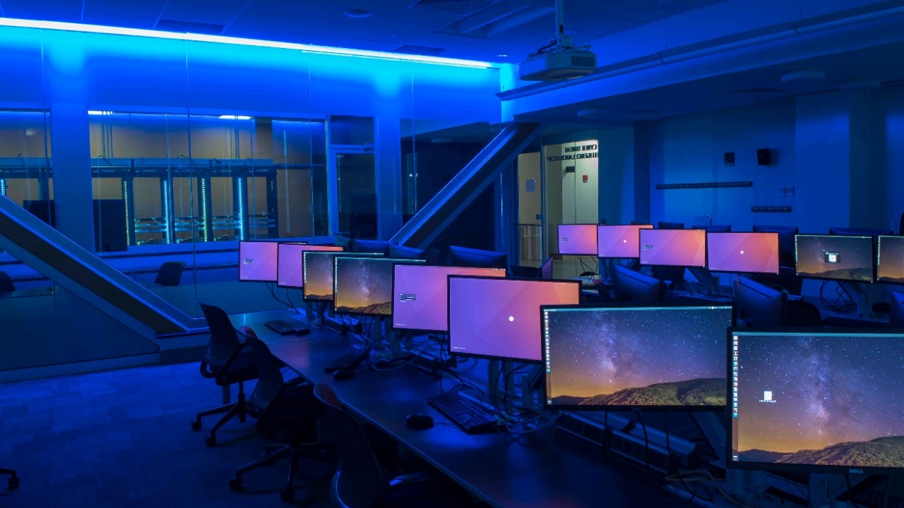 Northern Kentucky University's Cyber Security Defense Lab NKU Griffin Hall CyberSecurity Lab